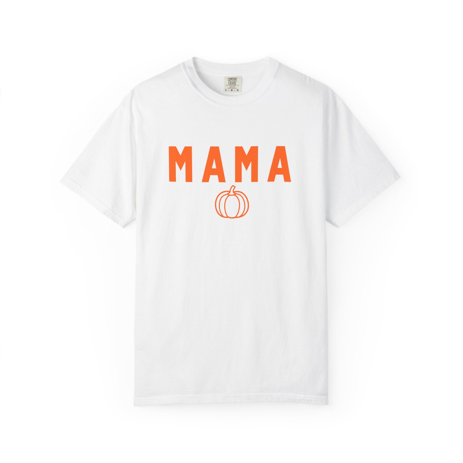 Mama Pumpkin T-Shirt Autumn Mom Graphic Tee