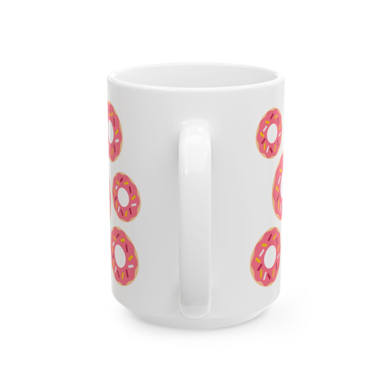Donuts Cute Ceramic Mug Coffee Cup (11oz & 15oz)