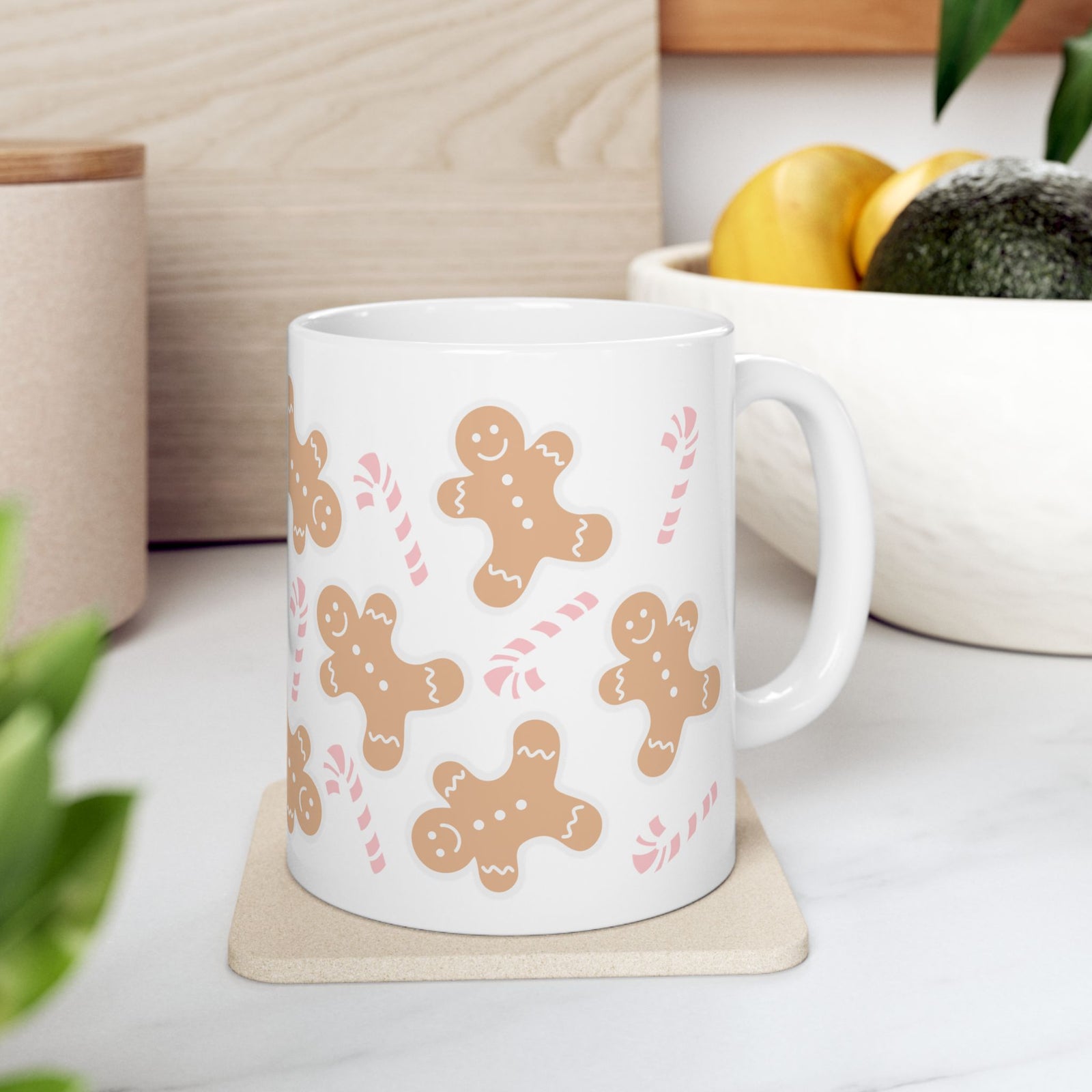 Sugar & Spice Christmas Treats Ceramic Mug Coffee Cup (11oz & 15oz)