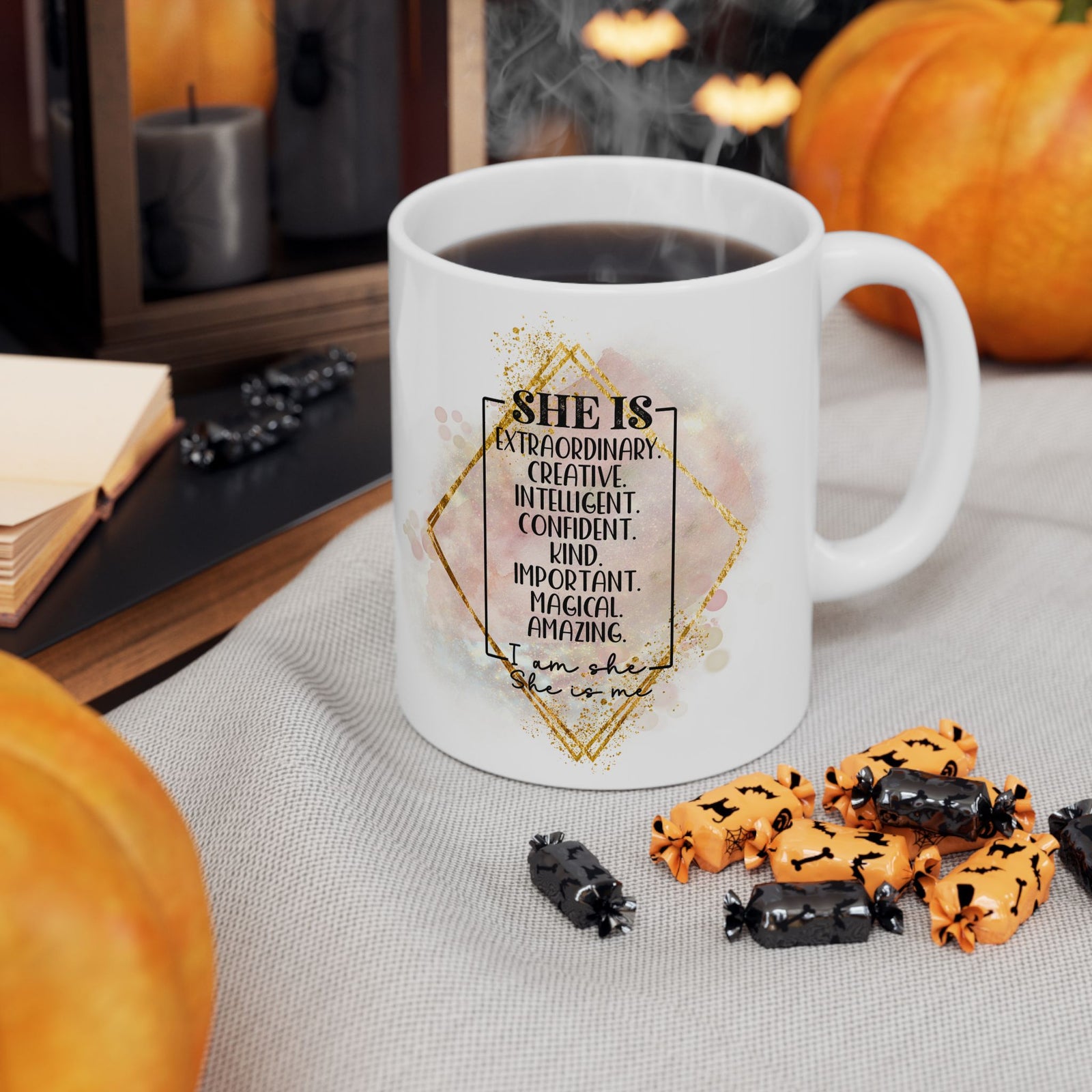 She is Me II Inspirational Mug Coffee Cup (11oz & 15oz) - Sydney So Sweet