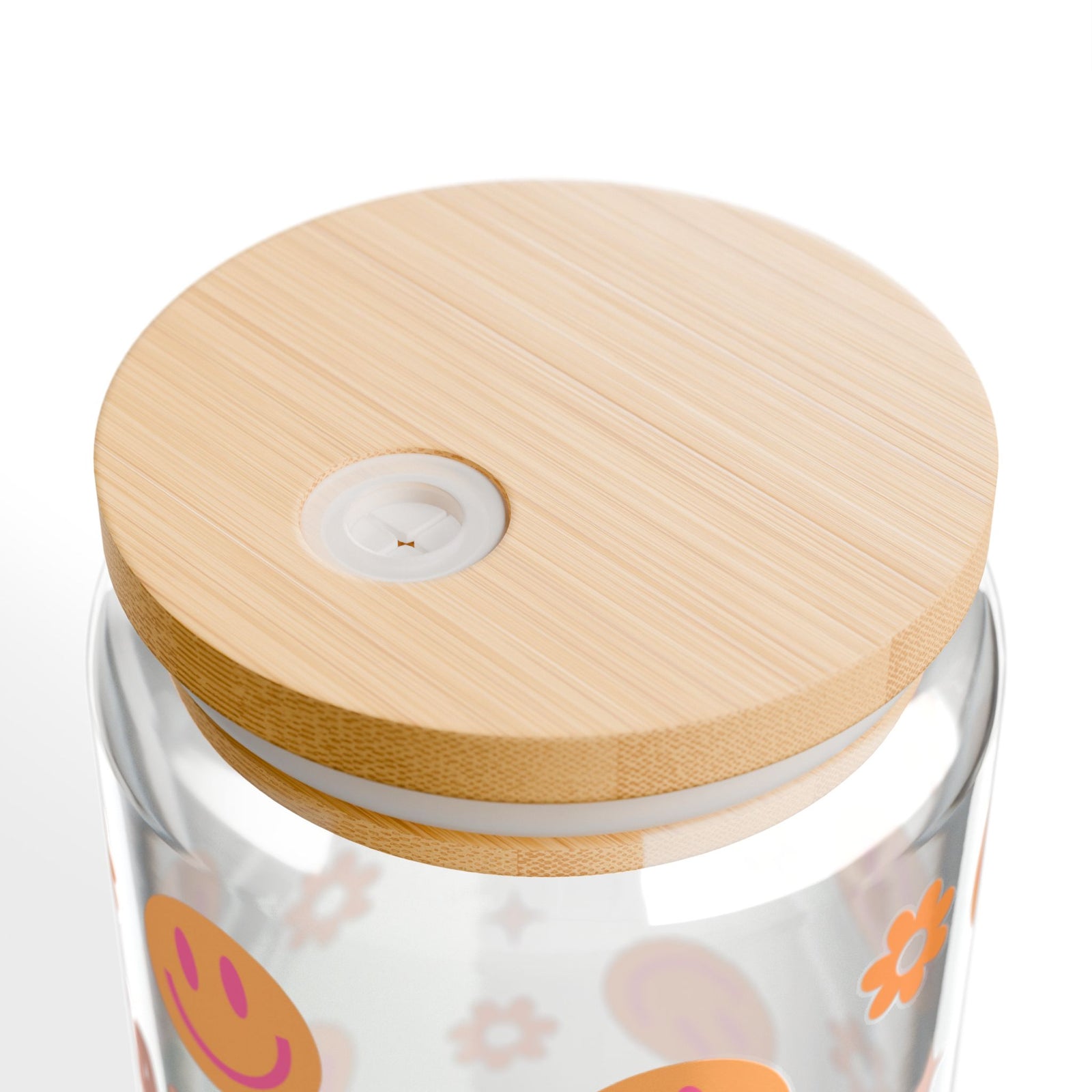 Tanned & Tipsy Tumbler Sipper Glass 16oz — Reusable Drink Jar with Lid & Straw