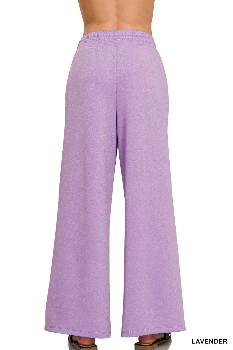 Zenana Scuba Drawstring Pants - Sydney So Sweet
