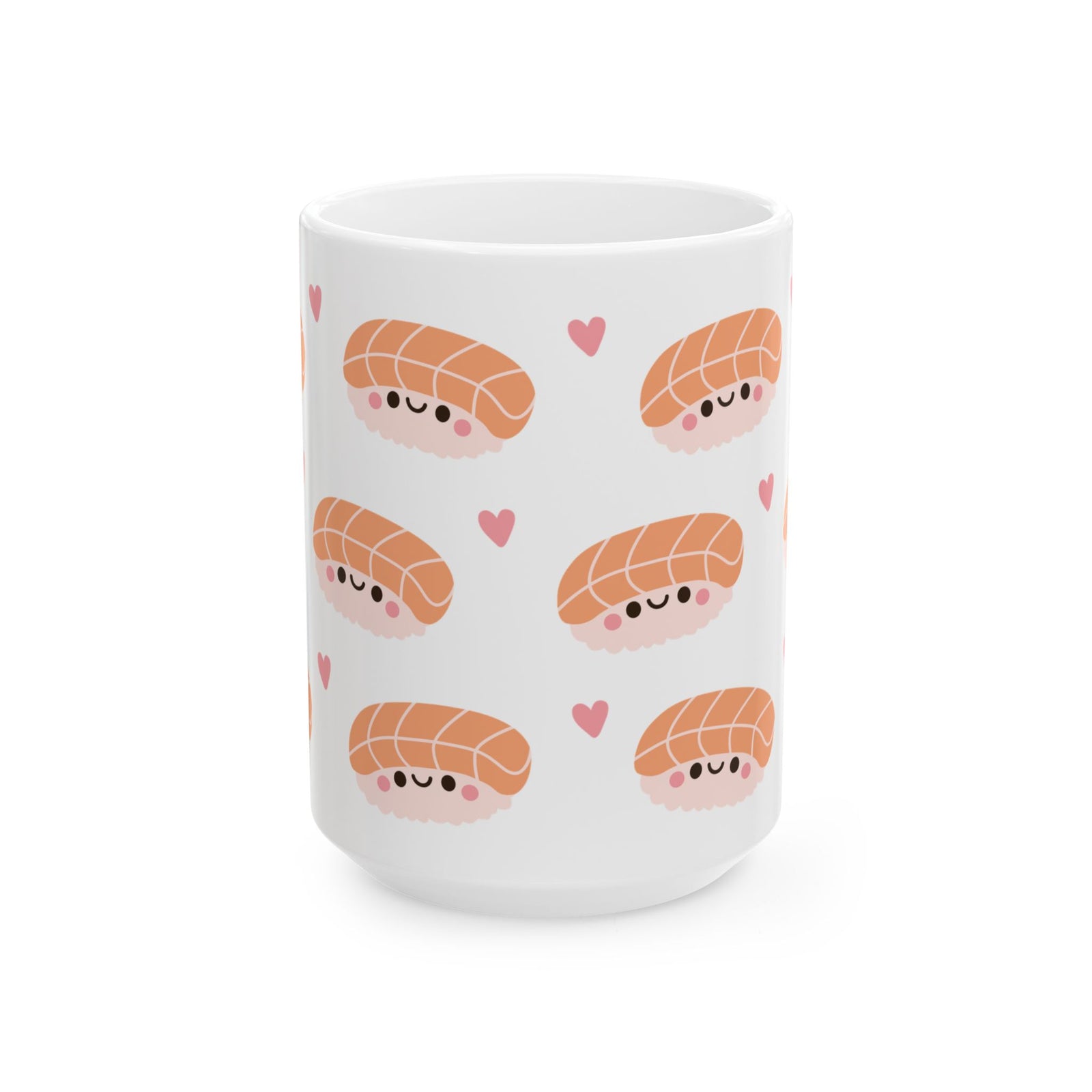 Kawaii Sushi Cute Ceramic Mug Coffee Cup (11oz & 15oz)