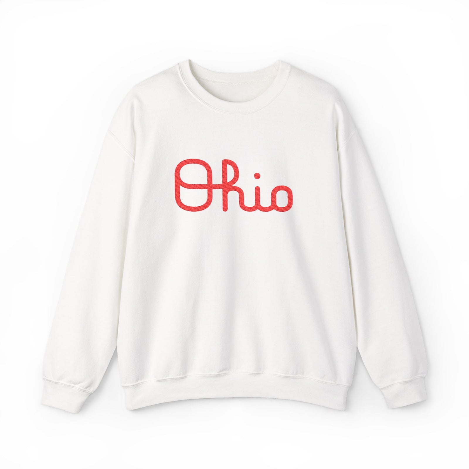 Script Ohio Heavy Blend Women's Crewneck Embroidered Sweatshirt - Sydney So Sweet