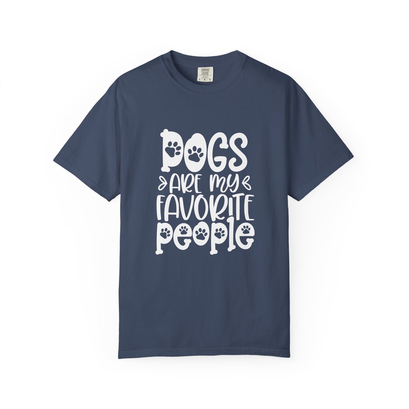 Dogs Are My Favorite People T-Shirt Dog Lover Graphic Tee