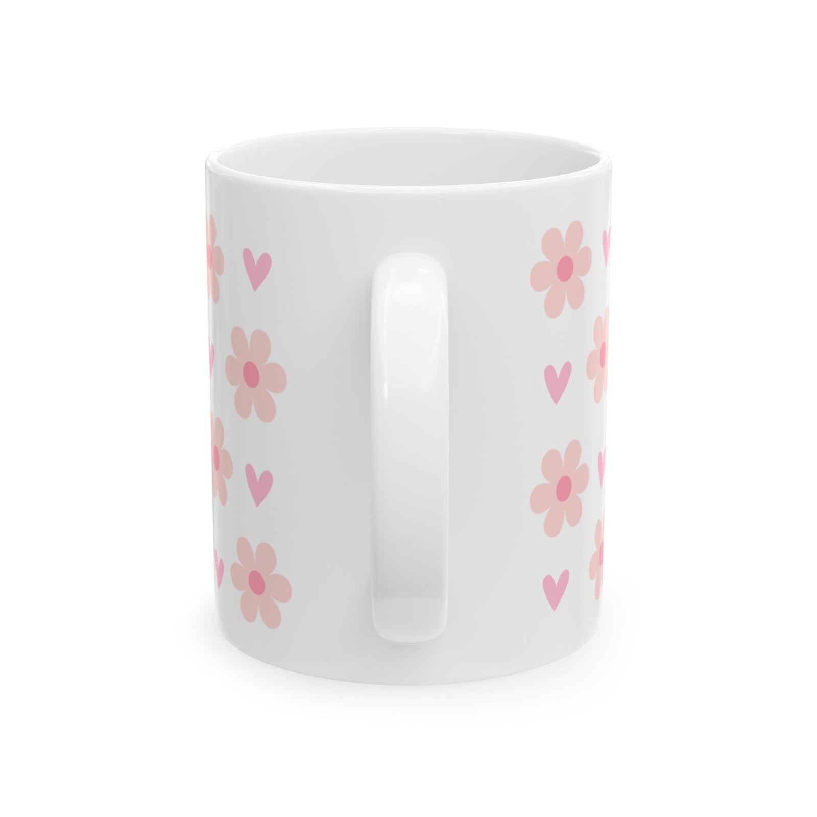 She Is Strong Proverbs 31:25 Ceramic Mug — Floral Inspirational Christian Coffee Cup (11oz/15oz) - Sydney So Sweet