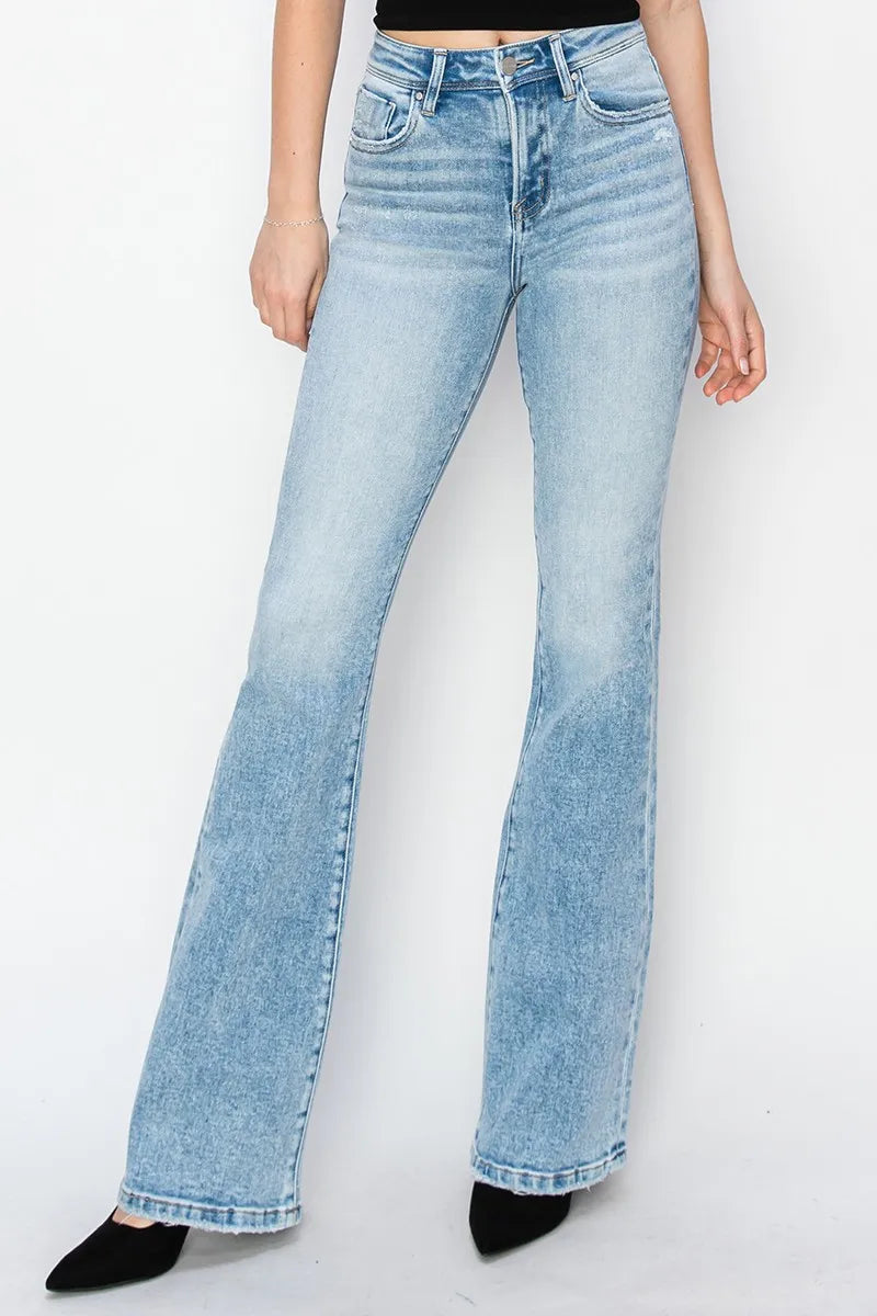 RISEN High Rise Bootcut Jeans - Sydney So Sweet
