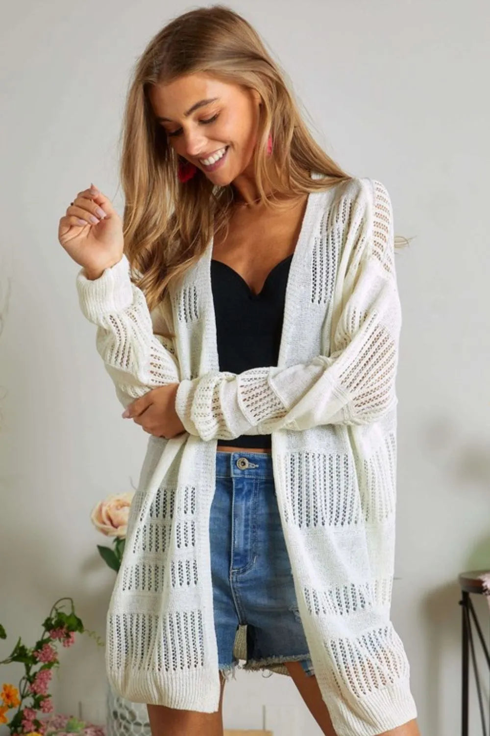 ADORA Lightweight Sweater Knit Cardigan - Sydney So Sweet