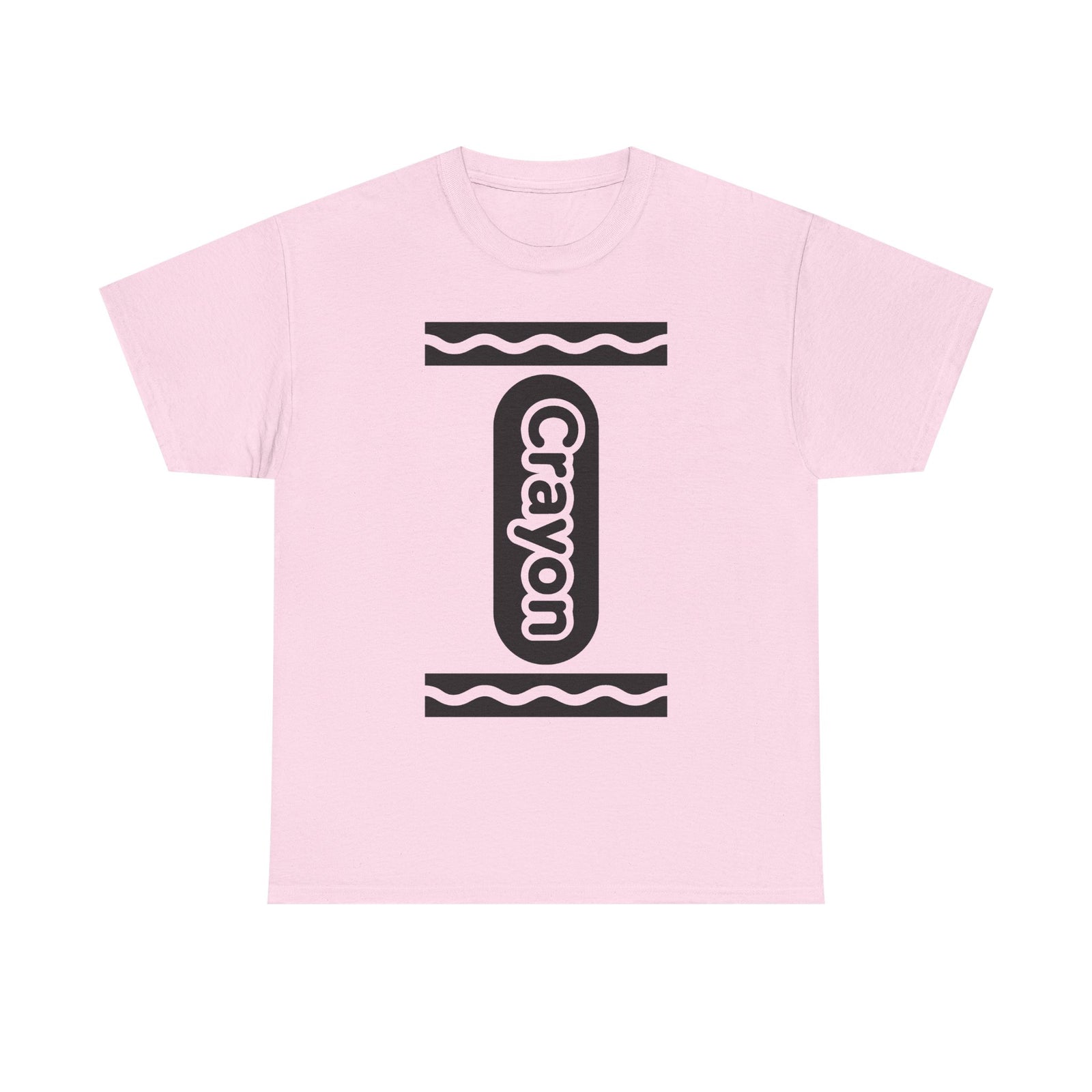 Crayon Costume Tee Retro Crayon Graphic T-Shirt