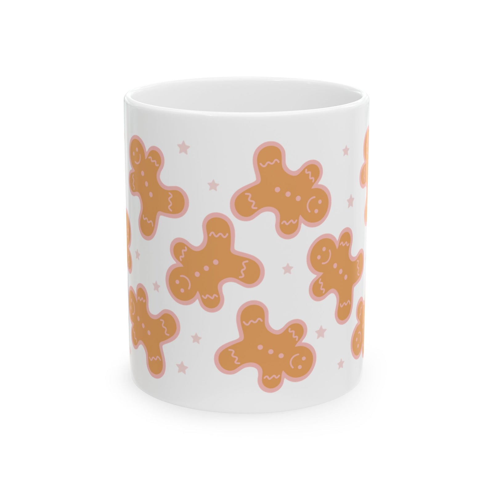 Sweet Gingerbread Cookies Ceramic Mug Coffee Cup (11oz & 15oz)