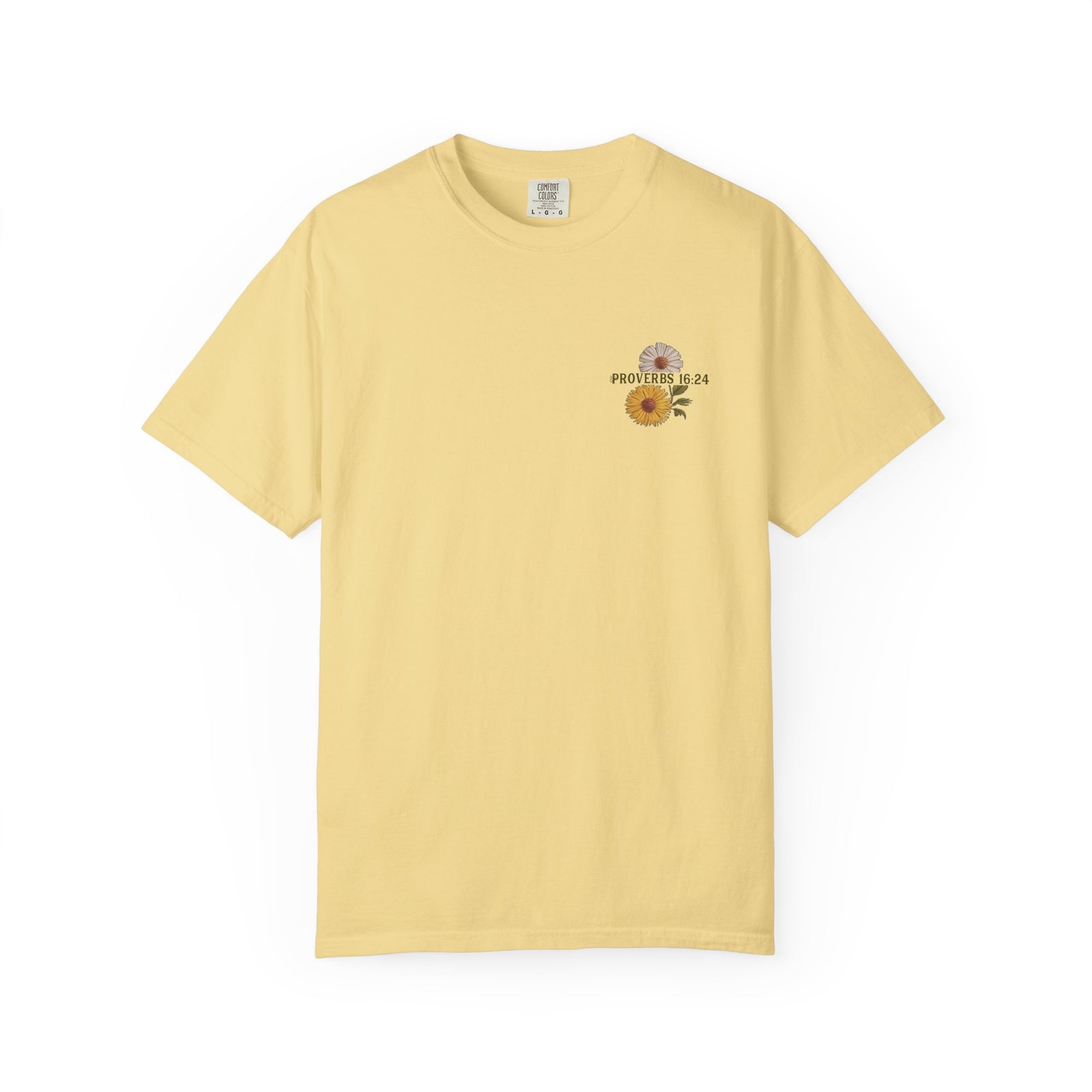 Kind Words are Like Honey T-Shirt Proverbs Bee Floral Tee