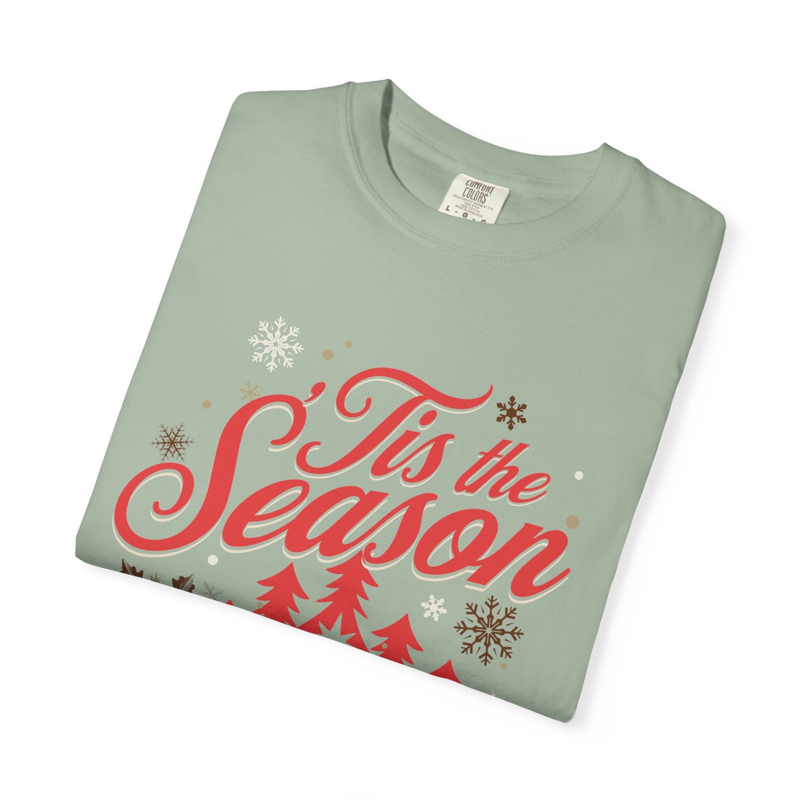 Tis the Season to Celebrate Jesus Christmas T-Shirt Christian Graphic Tee