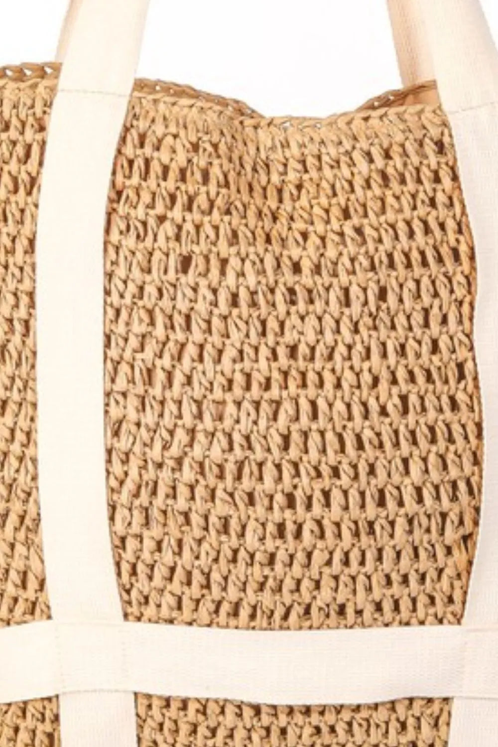 Fame Straw Braided Hat Carrier Tote Bag - Sydney So Sweet