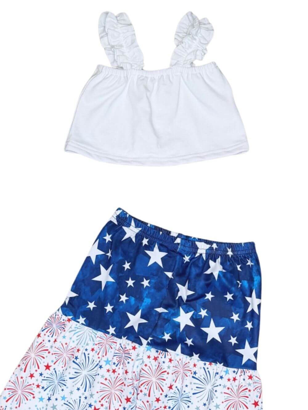 All American Girls Patriotic Bell Bottoms Outfit