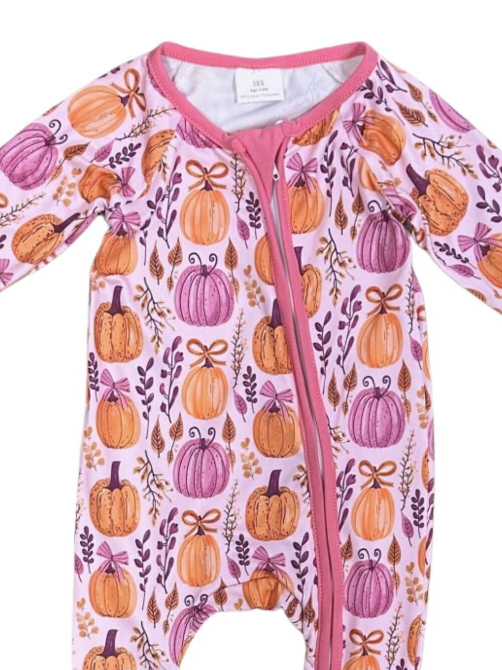 Autumn Glow Girls Zip up Baby Convertible Romper - Sydney So Sweet