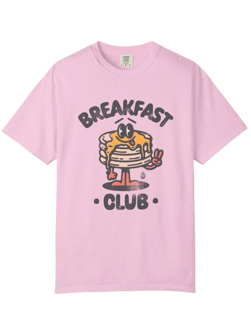 Breakfast Club Unisex Tee Comfort Colors Pancake Lover Short Sleeve Graphic T-Shirt - Sydney So Sweet