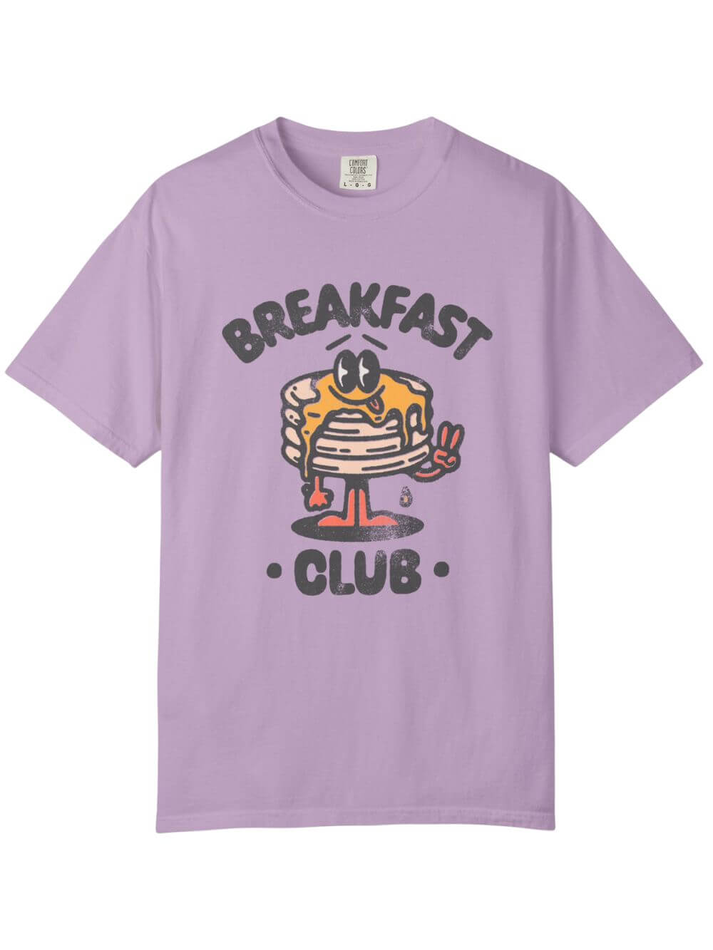 Breakfast Club Unisex Tee Comfort Colors Pancake Lover Short Sleeve Graphic T-Shirt - Sydney So Sweet