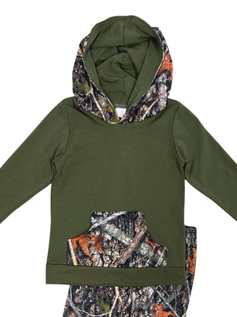 Campfire Camo Boys Fall Hoodie Lounge Outfit - Sydney So Sweet