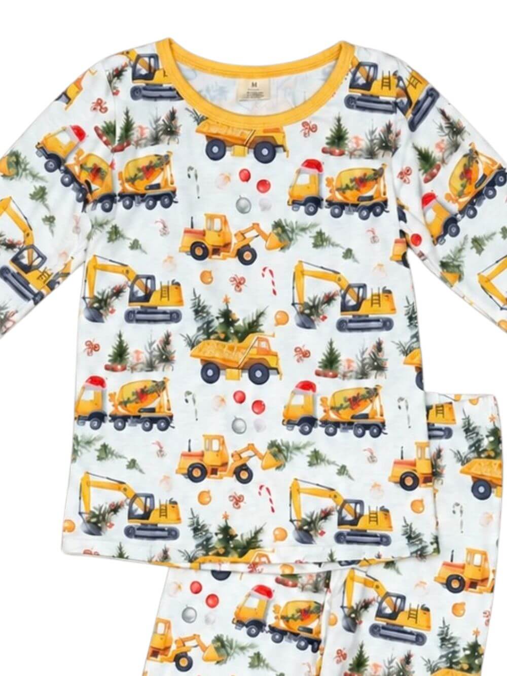 Christmas Construction Trucks Kids Comfy Lounge Set