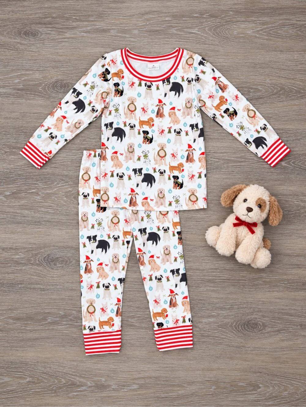 Dogs of Christmas Kids Comfy Lounge Set