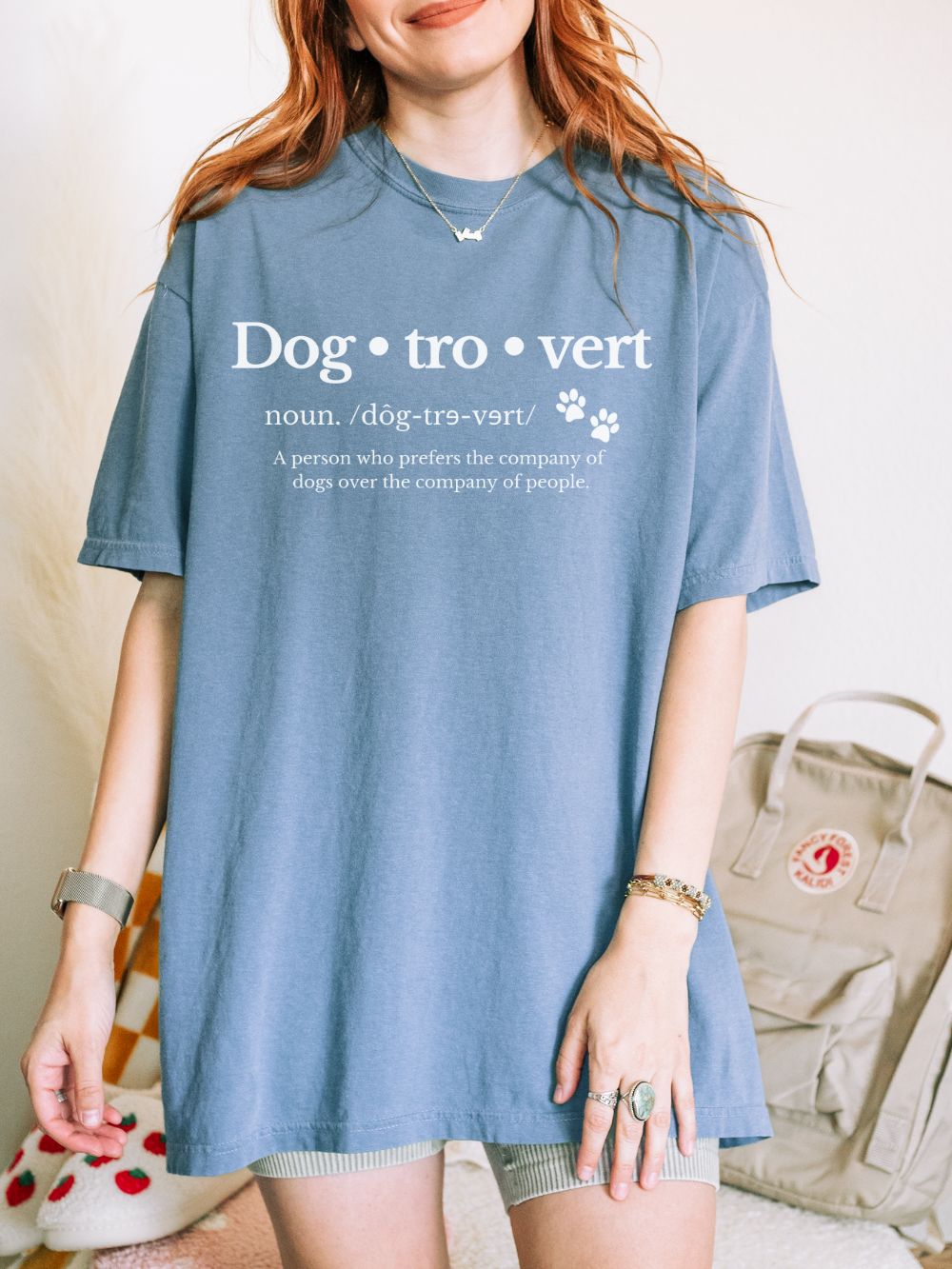 Dogtrovert Dog Lovers Funny Graphic T-Shirt Unisex Short Sleeve Tee - Sydney So Sweet