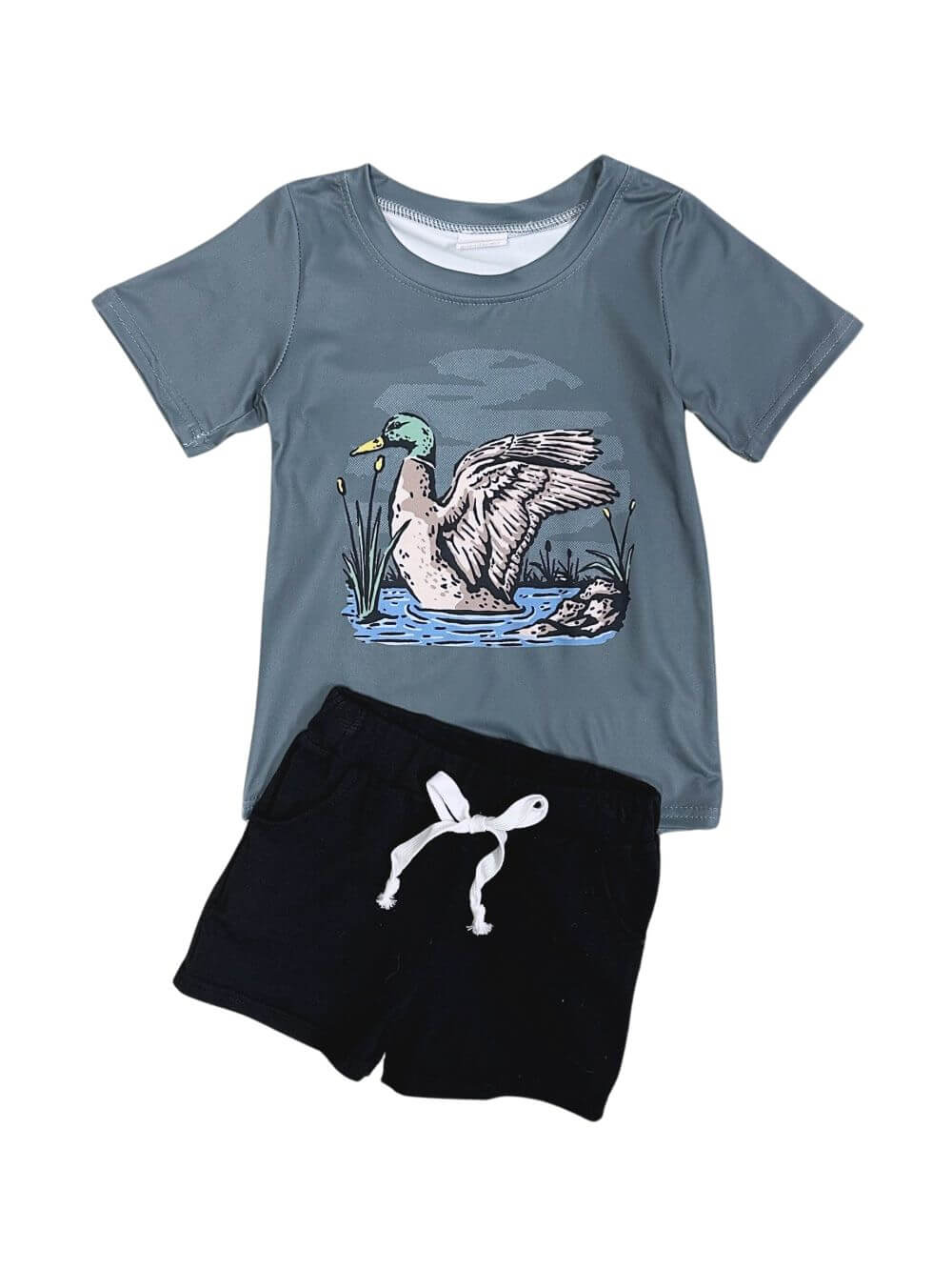 Duck Days Boys Outdoor Adventure Shorts Outfit - Sydney So Sweet