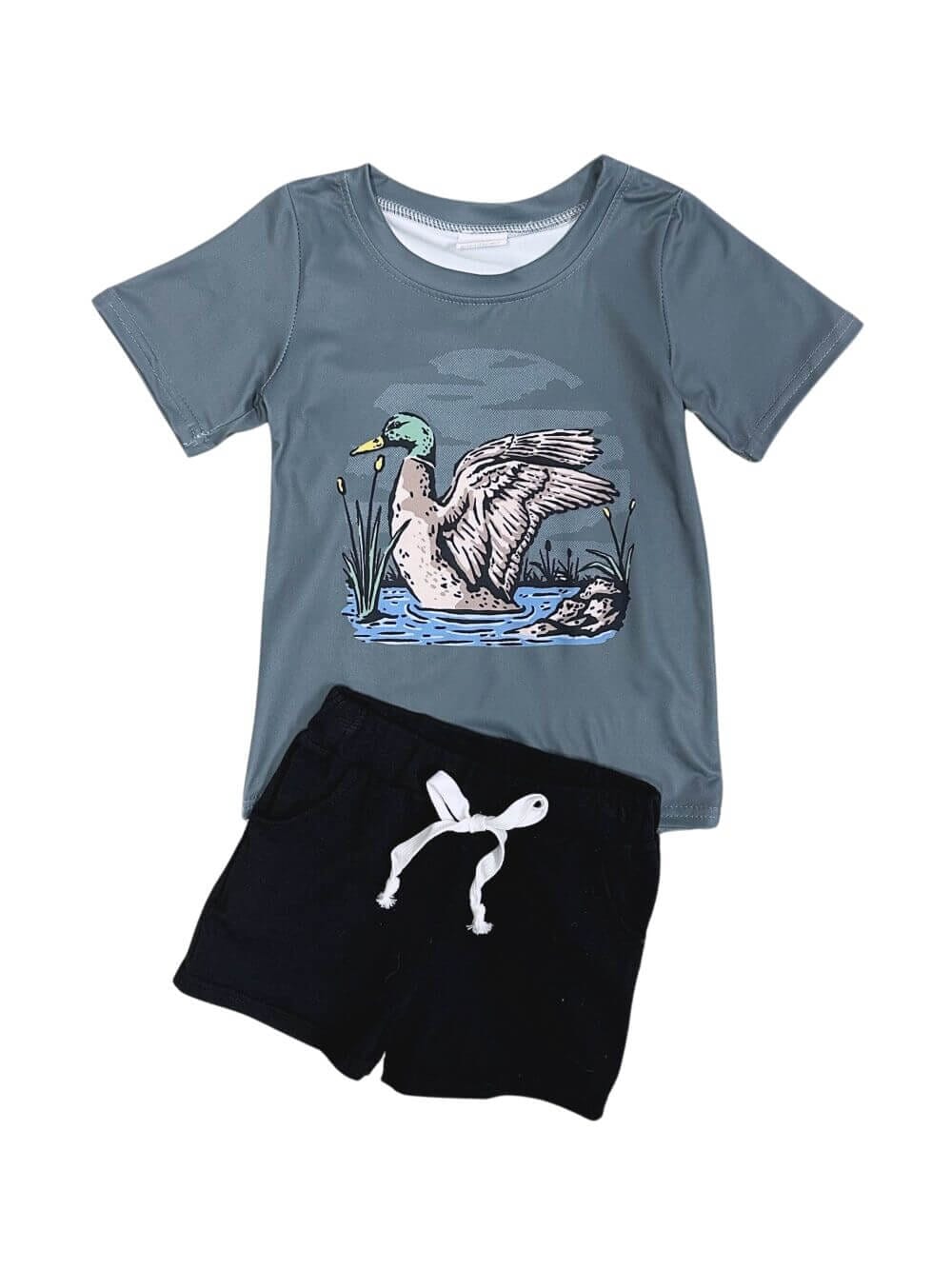 Duck Days Boys Outdoor Adventure Shorts Outfit - Sydney So Sweet