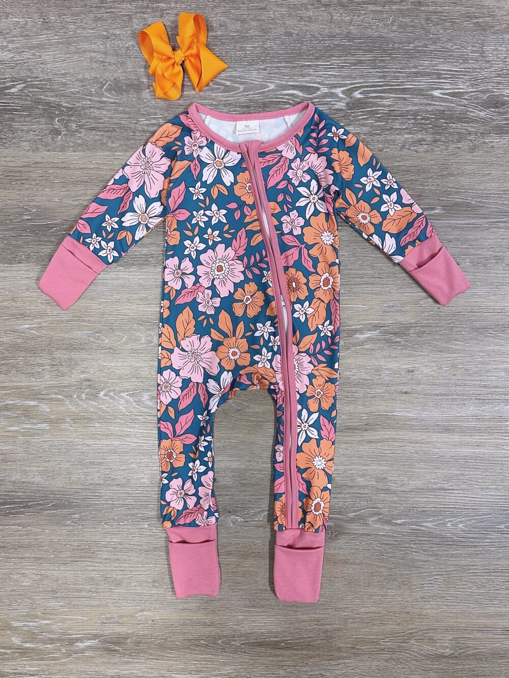 Fall Garden Dreams Girls Baby Convertible Romper - Sydney So Sweet