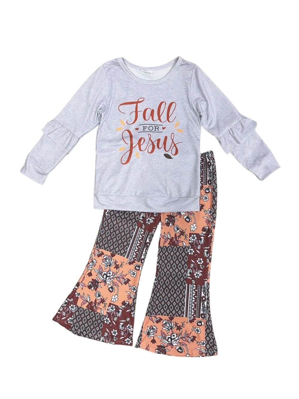 Fall for Jesus Girls Faith & Flare Girls Pants Outfit - Sydney So Sweet
