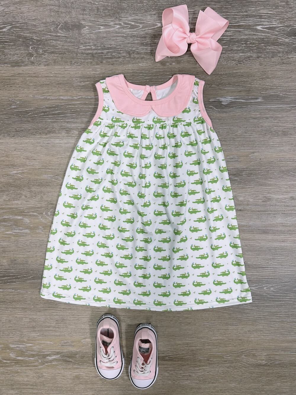 Gator Girl & Friends Sleeveless Summer Dress - Sydney So Sweet