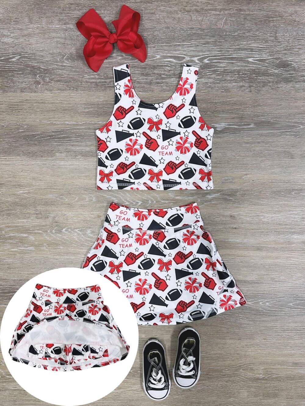 Go Buckeyes Girls Cheerleader Set - Sydney So Sweet