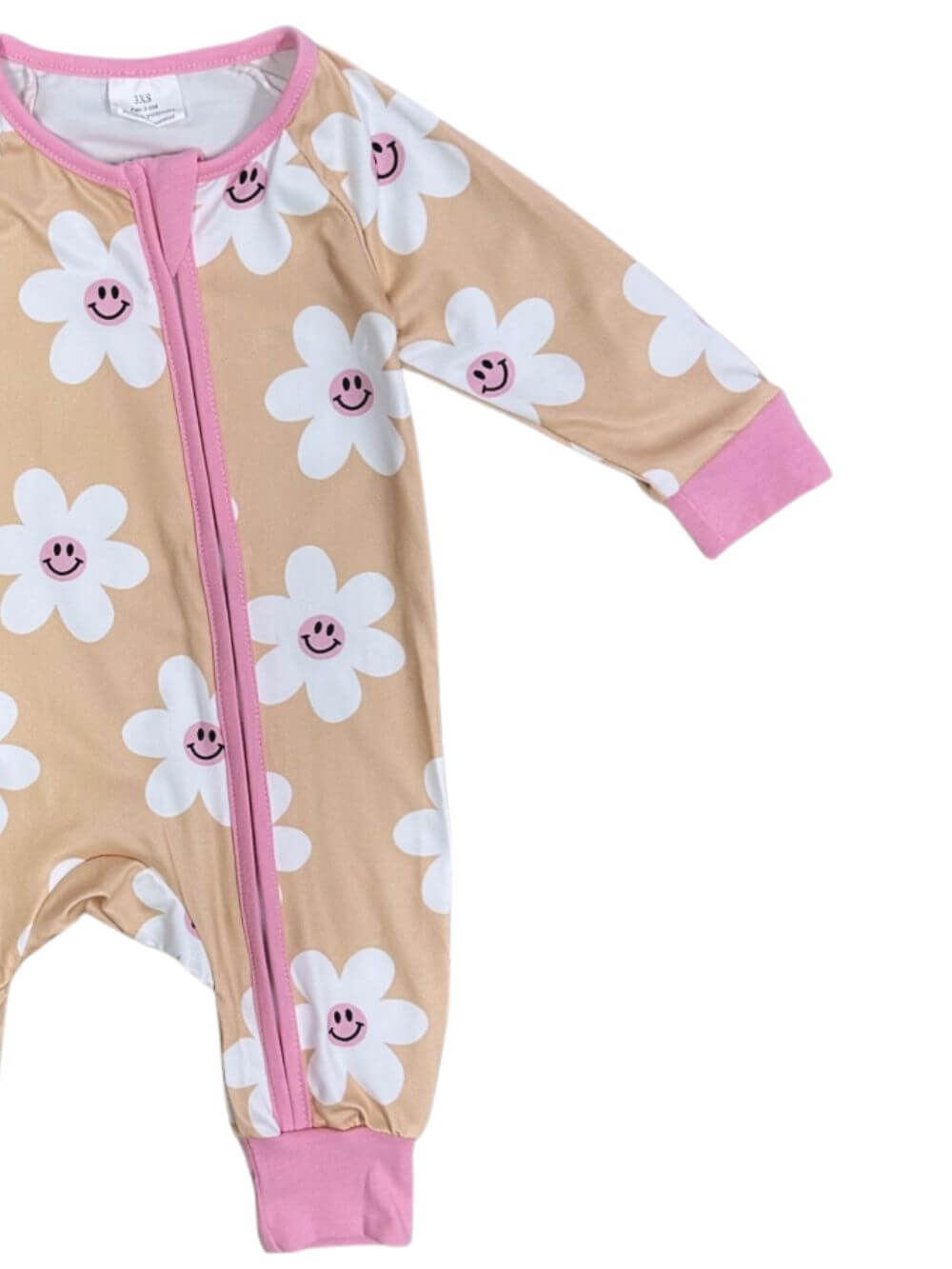 Happy Daisy Days Girls Floral Baby Romper - Sydney So Sweet