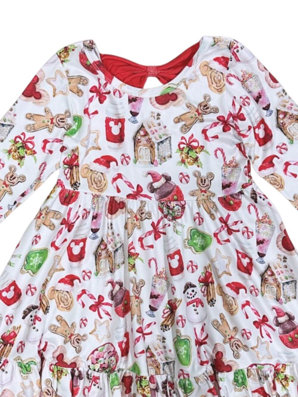 Holiday Magic Girls Theme Park Christmas Twirl Dress - Sydney So Sweet
