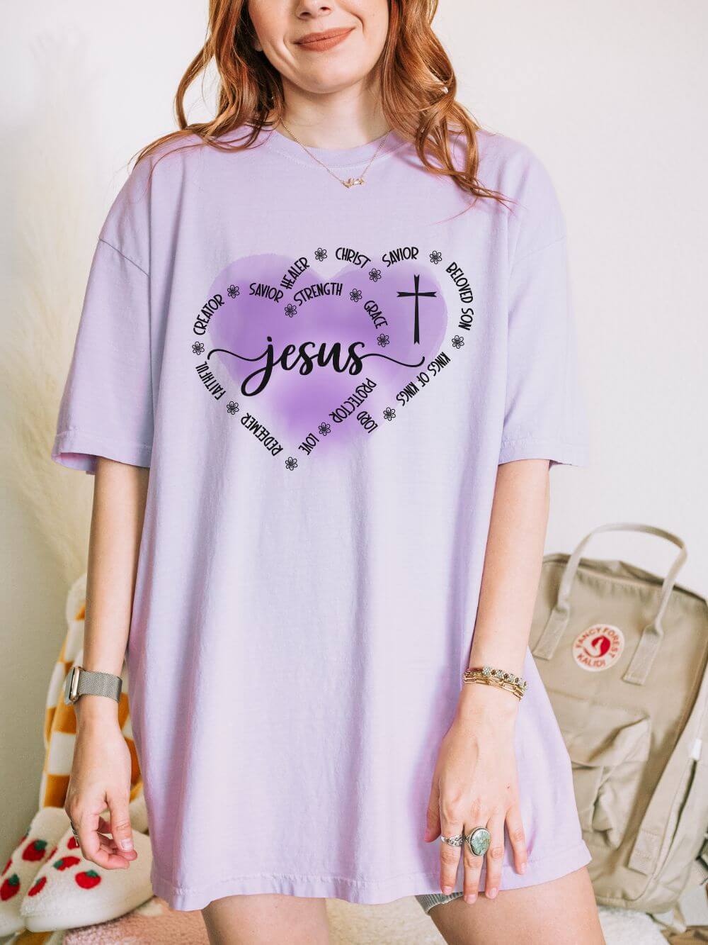Jesus is King of Kings Christian Graphic T-Shirt Unisex Short Sleeve Tee - Sydney So Sweet