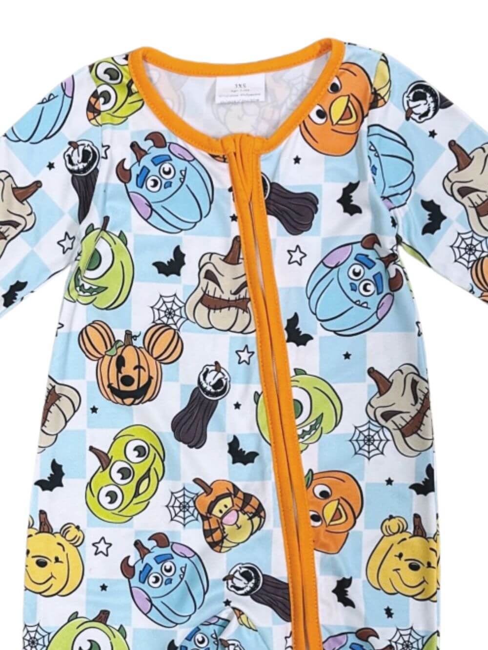 Little Monsters Boys Zip Up Baby Romper - Sydney So Sweet