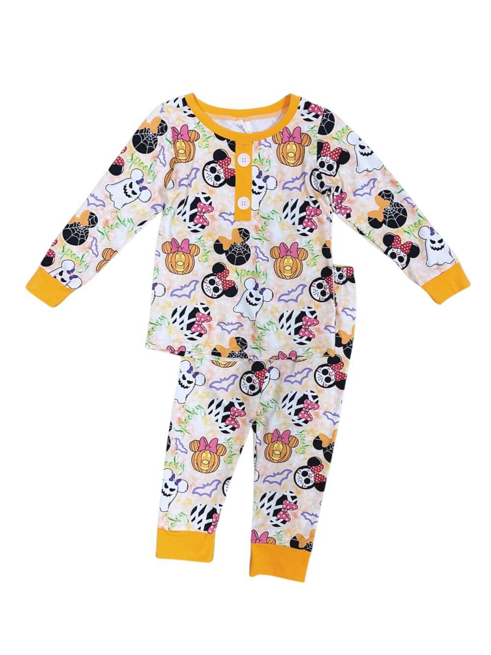 Magic Pumpkin Dreams Girls Halloween Lounge Set - Sydney So Sweet