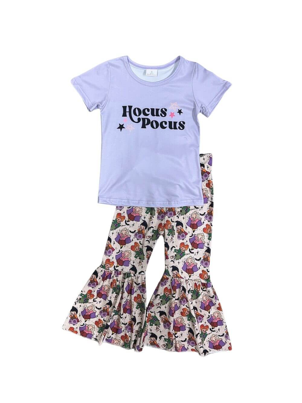 Magic & Mischief Girls Hocus Pocus Bell Bottom Outfit - Sydney So Sweet