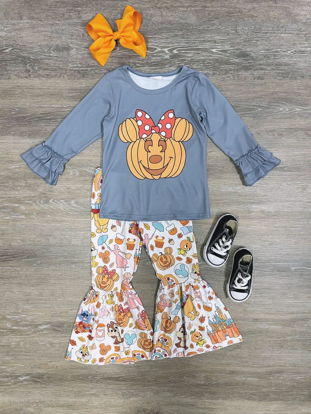 Magical Moments Girls Halloween Bell Bottom Outfit - Sydney So Sweet