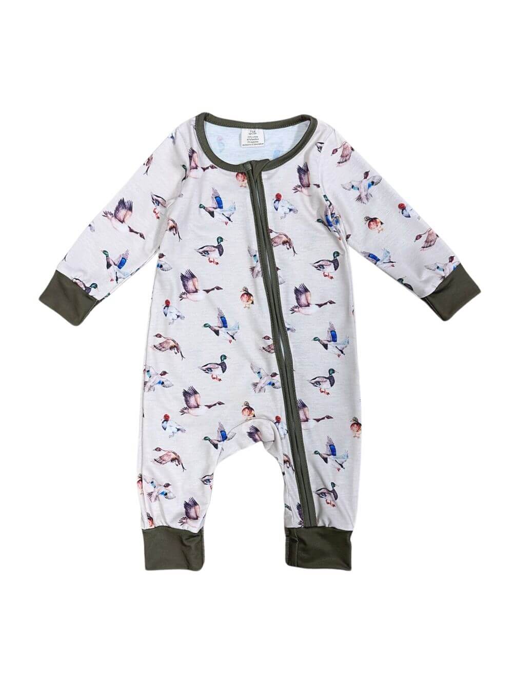 Quack Squad Boys Baby Duck Romper - Sydney So Sweet