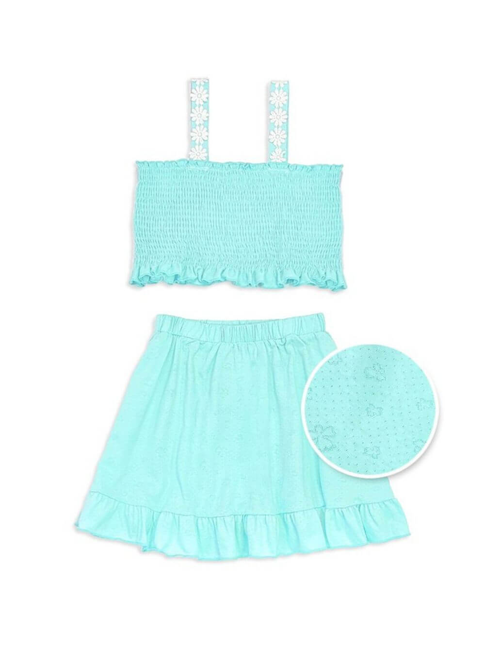 Seaside Summer Aqua Tank & Skirt Set - Sydney So Sweet