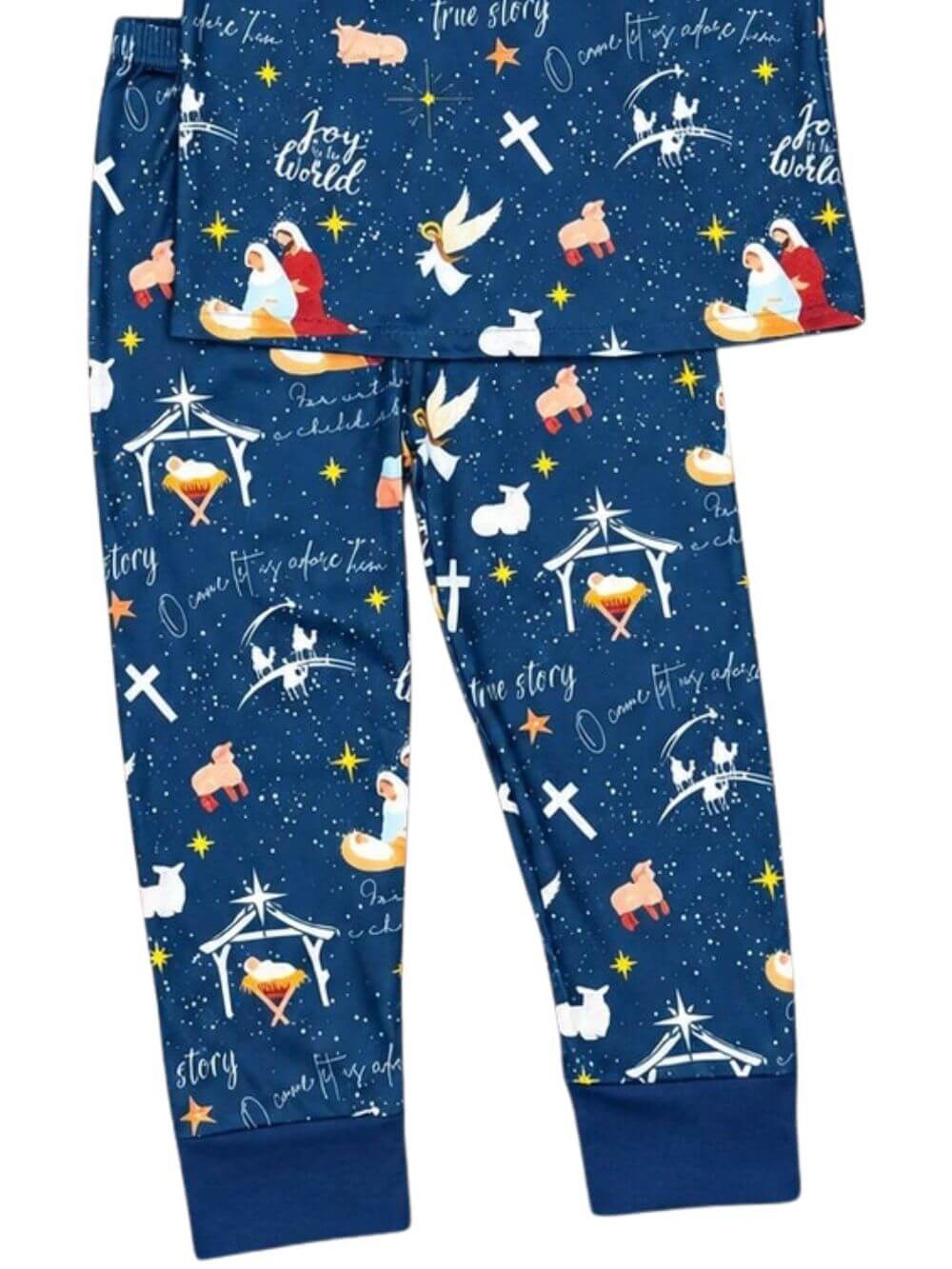 Silent Night Nativity Kids Christmas Lounge Set
