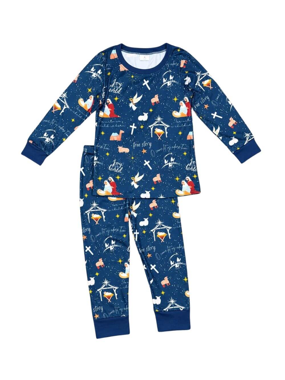 Silent Night Nativity Kids Christmas Lounge Set