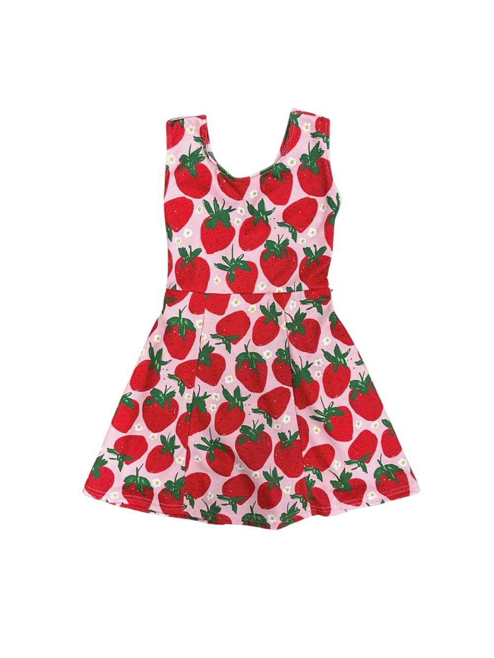 Strawberry Sweet Girls Yoga Dress - Sydney So Sweet