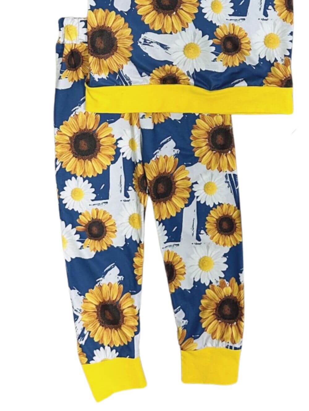 Sunny Days Ahead Girls Sunflower Hoodie Outfit - Sydney So Sweet