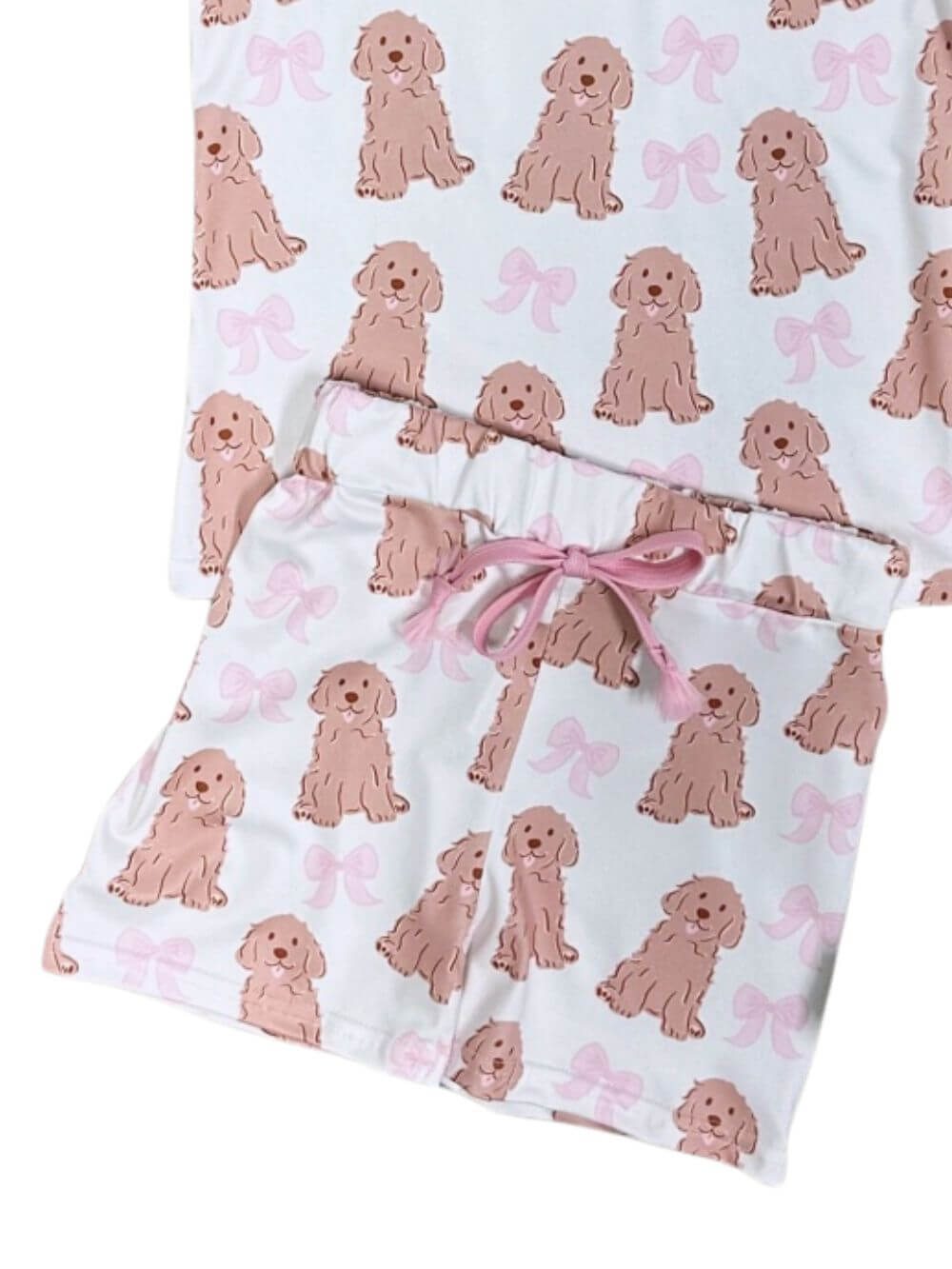 Sweet Doodle Dreams Girls Tank Shorts Set