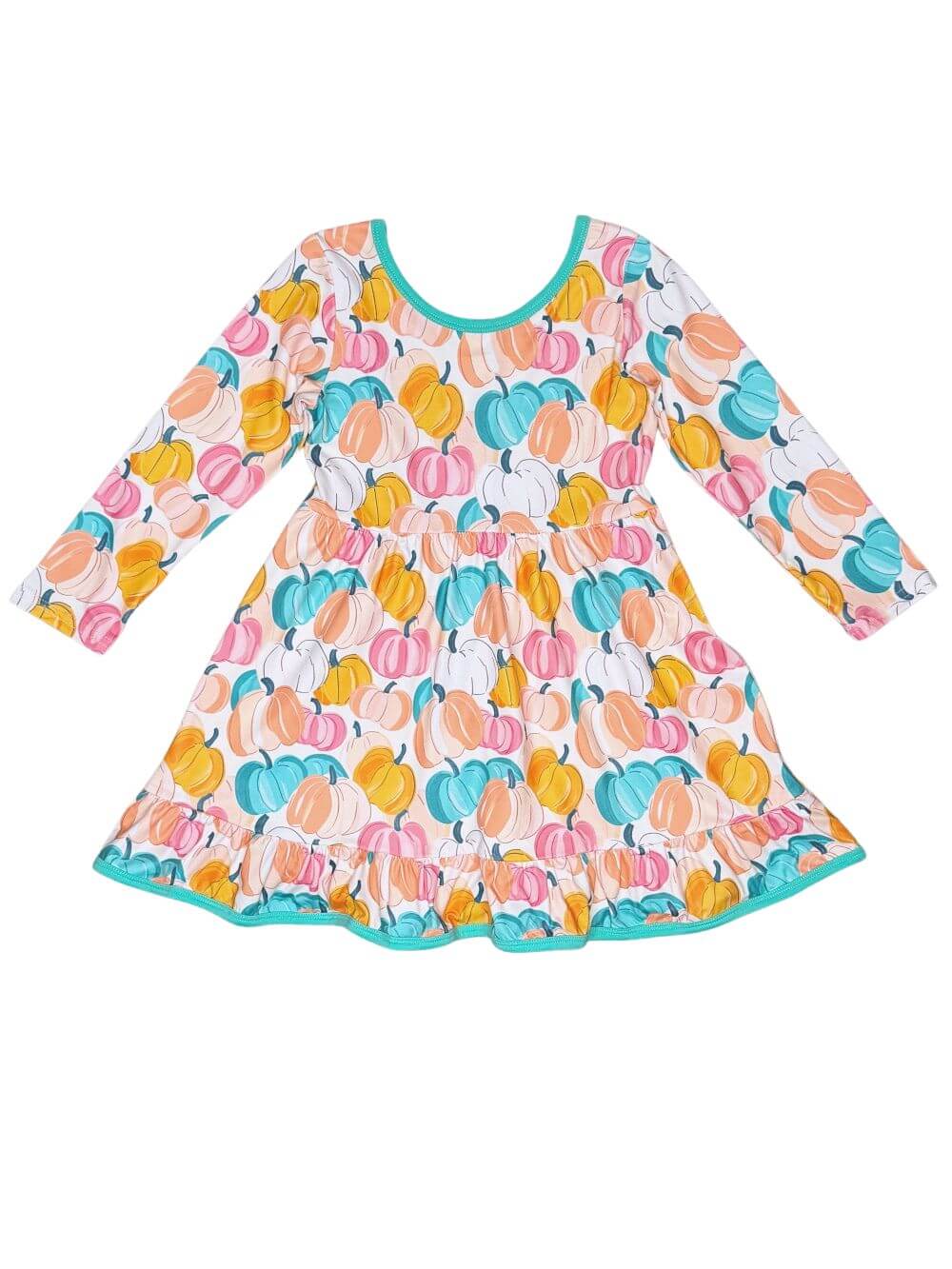 Sweet Pumpkin Patch Girls Twirl Dress