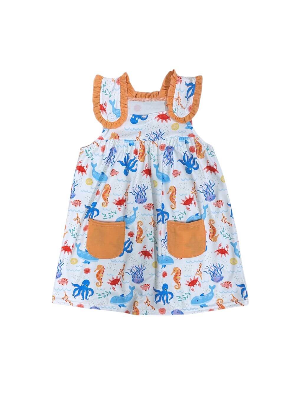 Under the Sea Friends Girls Summer Dress - Sydney So Sweet