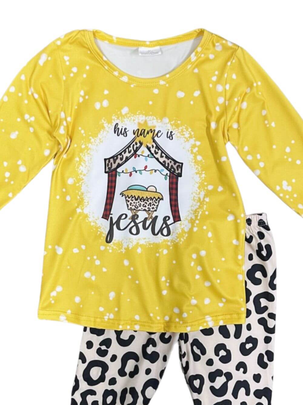 Wild About Jesus Girls Christmas Bell Bottom Outfit - Sydney So Sweet