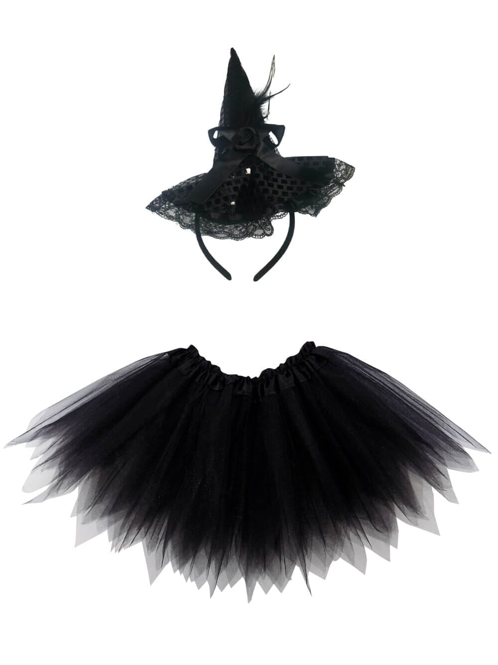 Adult Tutu Costume - Tutu Skirt & Headband Set for Teen, Adult, or Plus Size - Sydney So Sweet