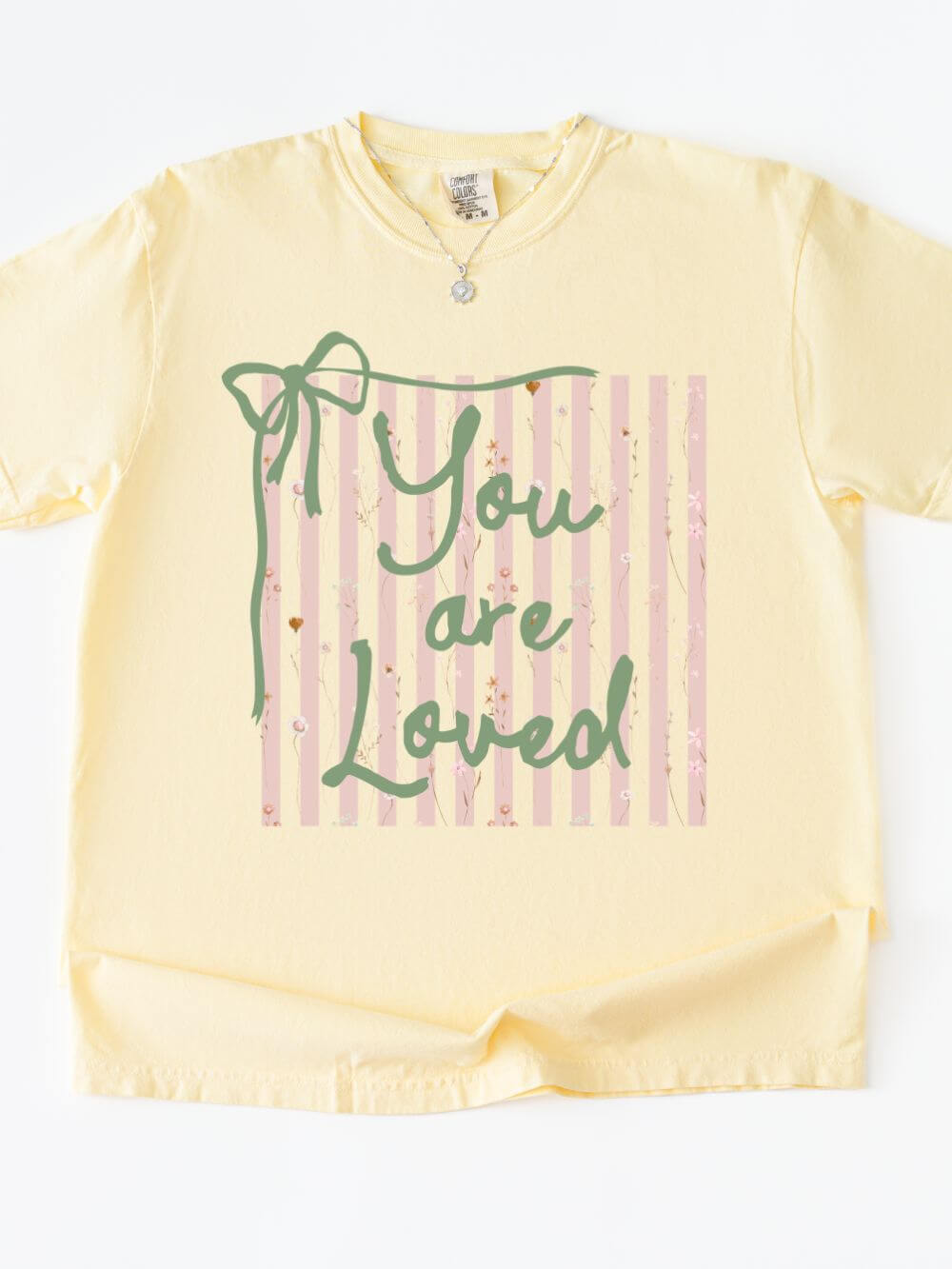 You are Loved John 3:16 Graphic T-Shirt Christian Faith Graphic Tee